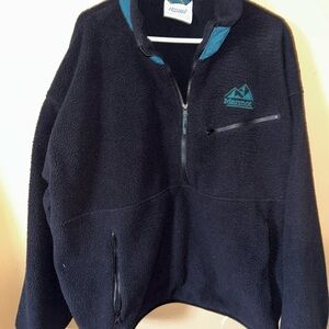Marmot Black Fleece Pullover